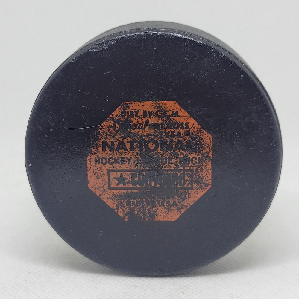 Vintage Converse Official Art Ross Tyer National Hockey League Puck